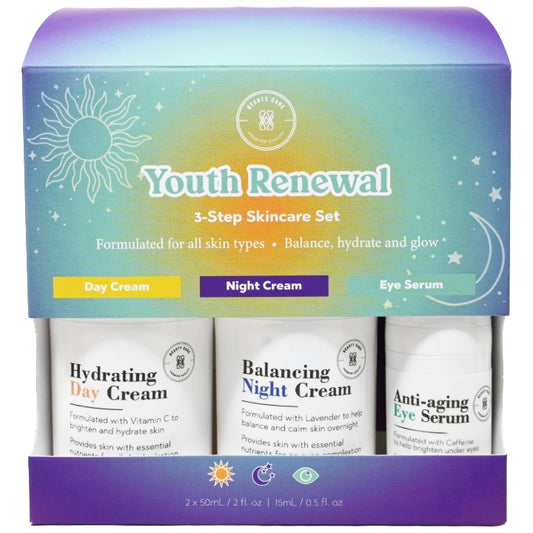 3pc Youth Renewal Skincare Set C/P 8 Beauty Care
