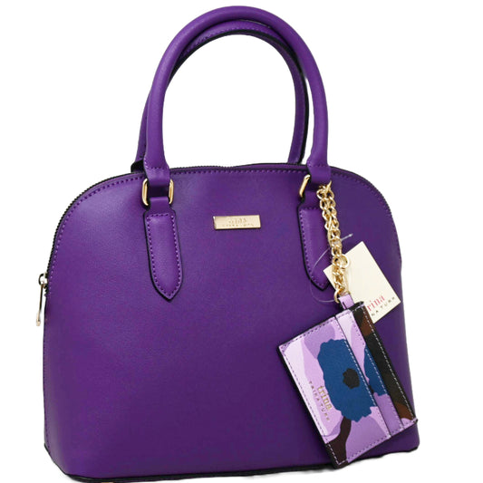 LARGE PURPLE DOME CROSSBODY C/P 8