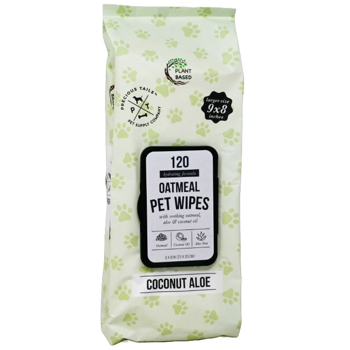 120ct Lg Pet Wipes Fresh Scent Precious Tales Exp.Date: 09/25/2026  C/P 12