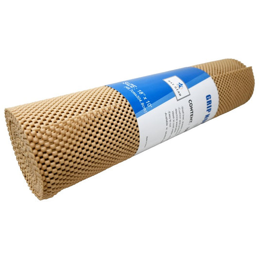 18x120" BEIGE SHELF LINER RAY STAR C/P 12