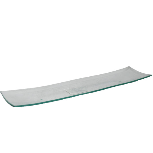 18.11"x4.33" RECT. GLASS PLATTER C/P 24