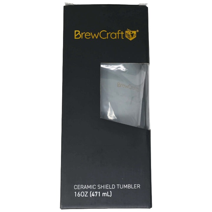 16oz Gry Ceramic Tumbler C/P 30 BrewCraft