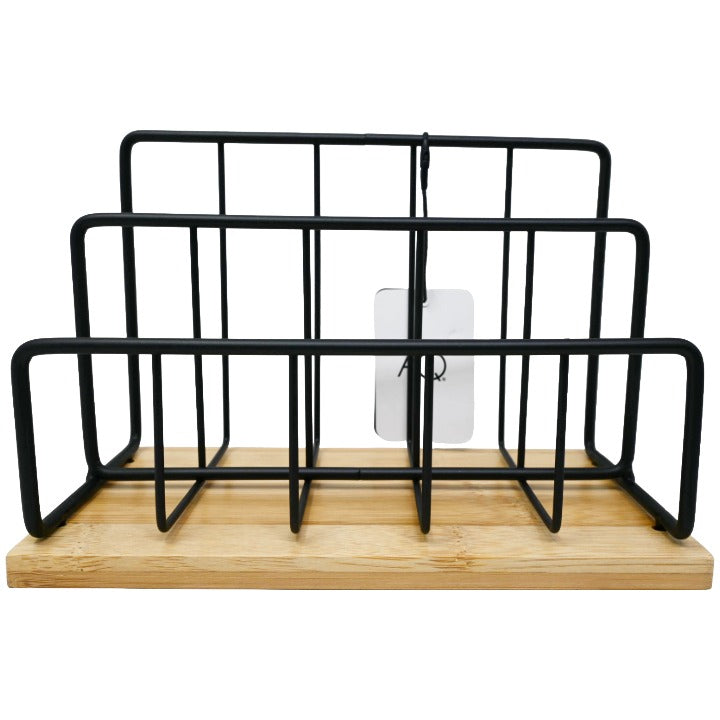 Blk Letter Holder C/P 12