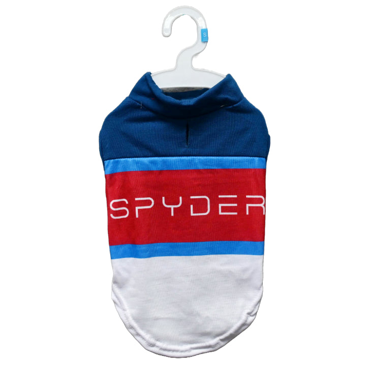 XS-MED. BLUE SPYDER DOG SUMMER TEE SHIRT C/P 48