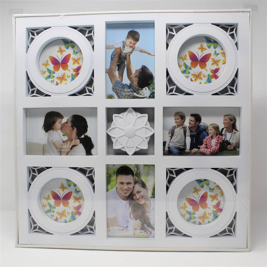 PHOTO FRAME, 4IN1 FLOWER COLLAGE C/P 12