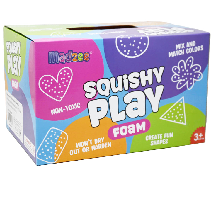SQUISHY FOAM PLAYSET C/P 12