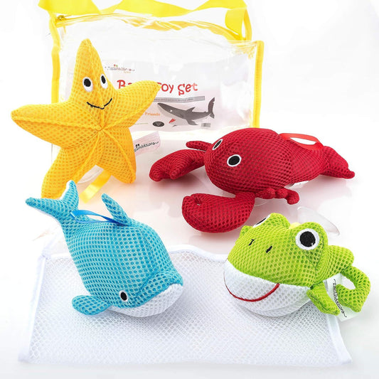4pc OCEAN COLLECTION BATH TOYS C/P 36
