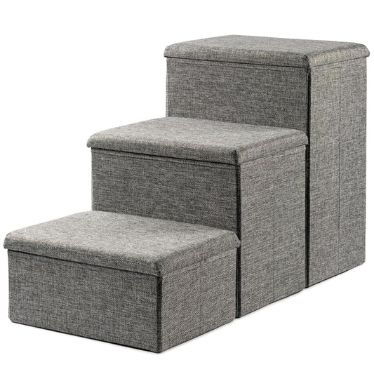 Pet Stairs Gray C/P 1
