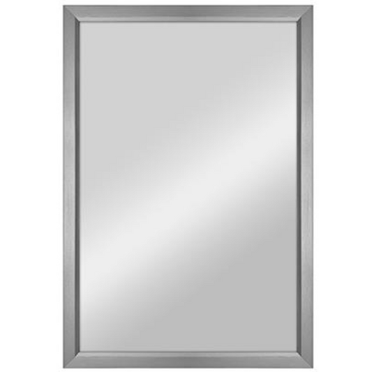 23x34.25" MERCER PEWTER FRAMED MIRROR C/P1