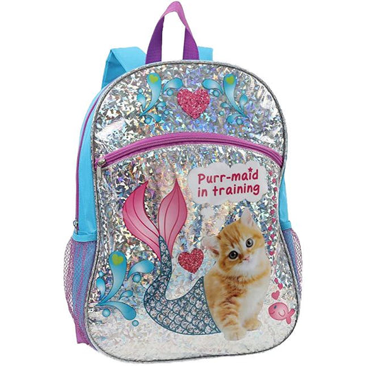 PURR-MAID IN TRAINING PRINT BACKPACK C/P 6