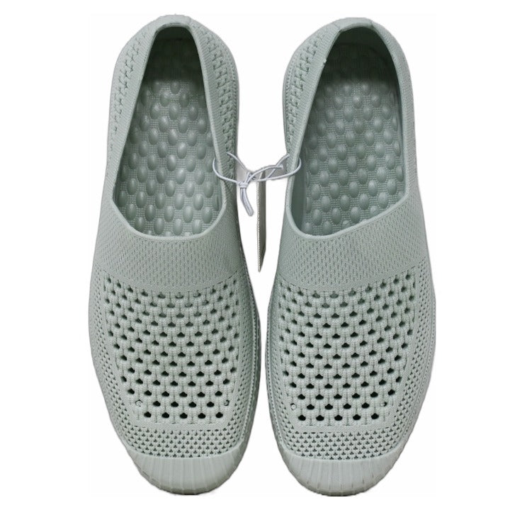 KATIE PASTEL GREEN SOLID WOMEN SHOES ASST SIZE C/P 12