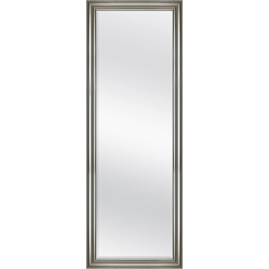 24.66x68.66" OD EZRA LEANER MIRROR BRUSHED NICKEL C/P 1