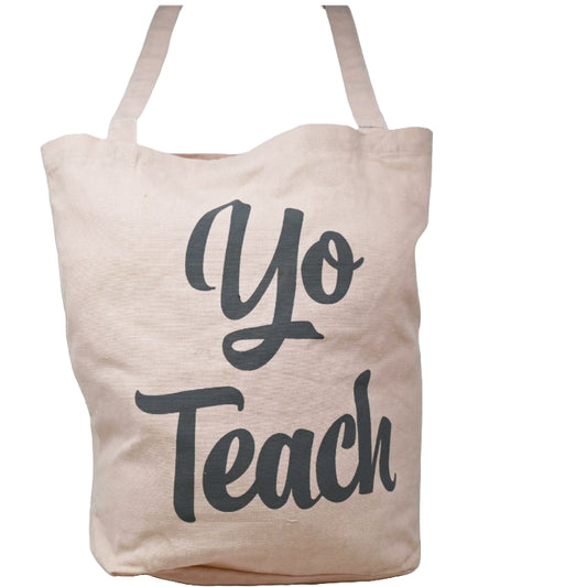 Yo Teach Canvas Tote Bag C/P 48