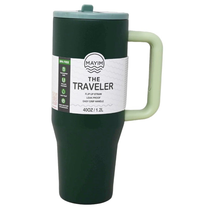 40oz Tumbler Green C/P 24