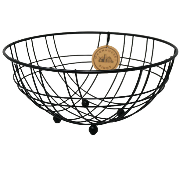 Black Fruit Bowl C/P 24
