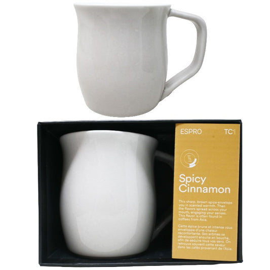 10oz Wht Gry Sp Coffee Cup C/P 24 ESPRO
