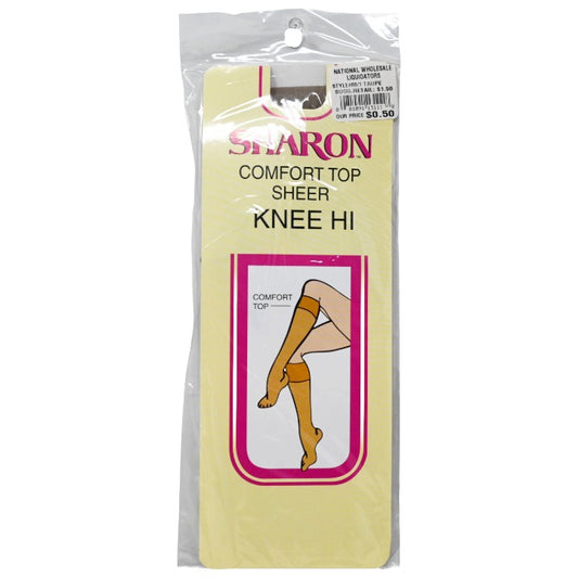 Ladies Taupe 1 pair Sheer Panty Hose SHARON C/P 180