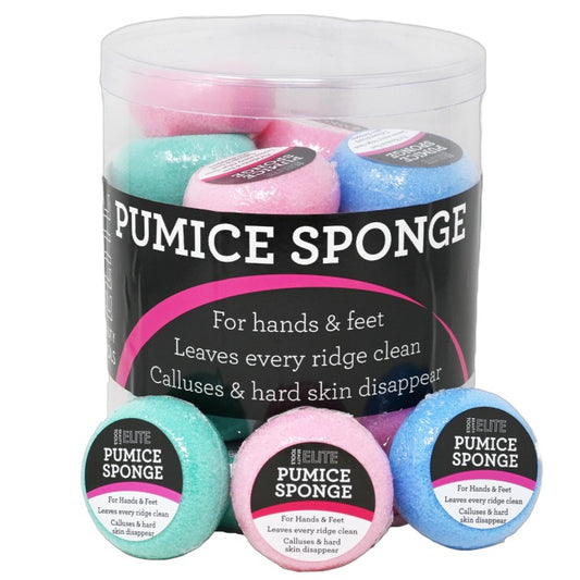 ROUND PUMICE SPONGE C/P 144