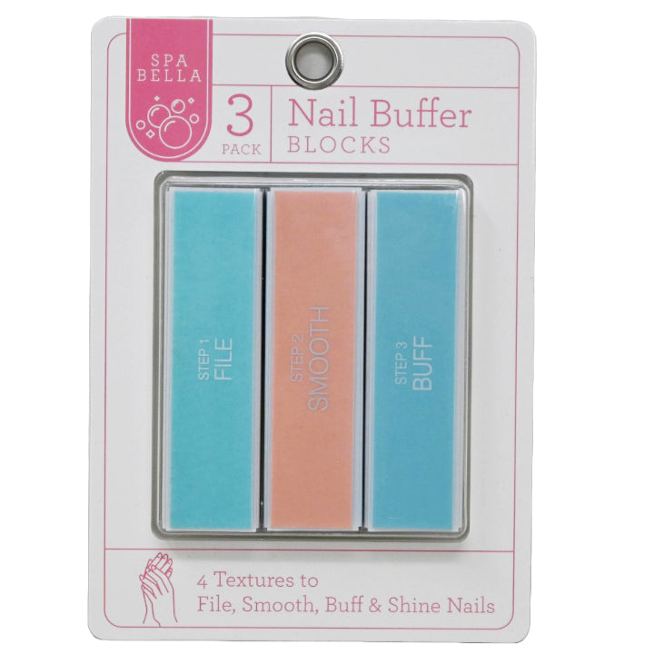 3pc NAIL BUFFER C/P 144