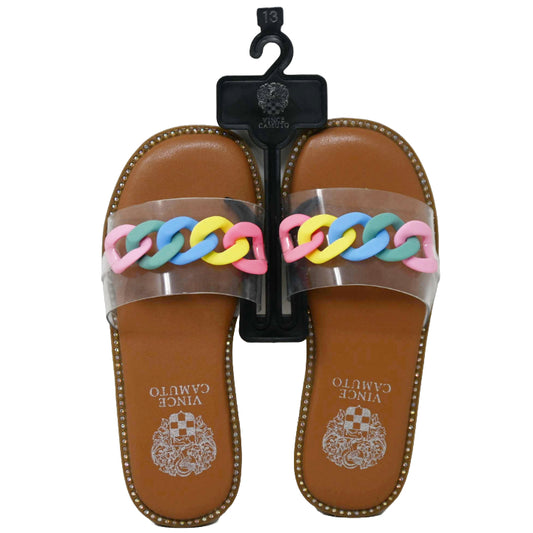 GIRLS SIZE 11-4 VINCE CAMUTO SLIDE SANDAL C/P 12