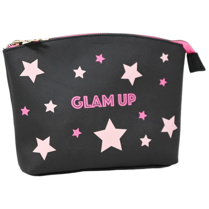 *OUTSIDE OF CA* SMALL PRINTED CURVED TOP POUCH C/P 40