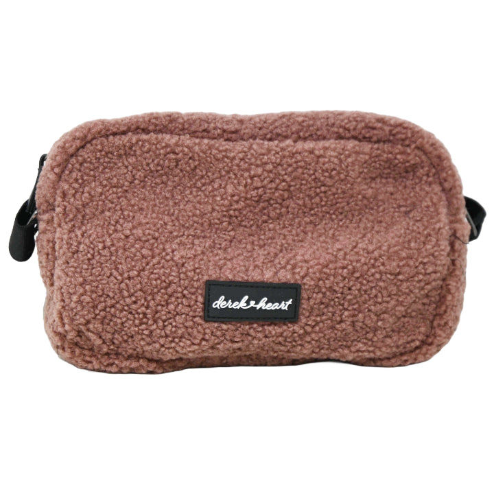 Mauve Sherpa Camera Bag Dekek Heart C/P 36