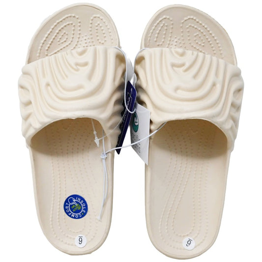 *OUTSIDE OF CA* BONE WOMEN WAVY SLIDE SANDAL 5-ASST SIZE C/P 15