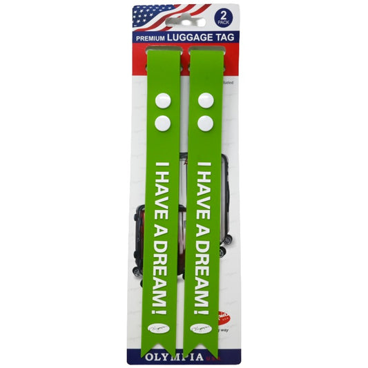 2pk Grn Long Lug Tags C/P 72 Olympia