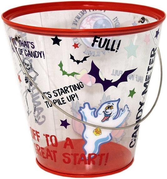 Halloween Clear Bucket C/P 12