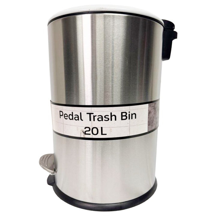 20L Trash Bin SSWh C/P 2