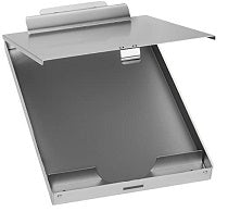 8.5"X12" ALUMINUM STORAGE CLIPBOARD C/P 24