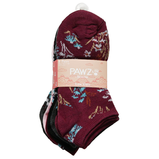 8pk LADIES LOW CUT SOCKS 9-11 SIZE C/P 60