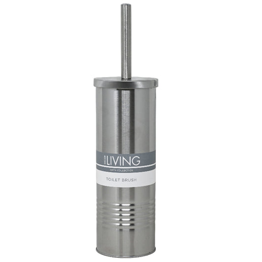 SATIN NICKEL TOILET BRUSH HOLDER C/P 12