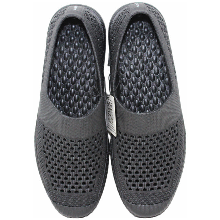 KEVIN JET BLACK MEN SHOES ASST SIZE C/P 12