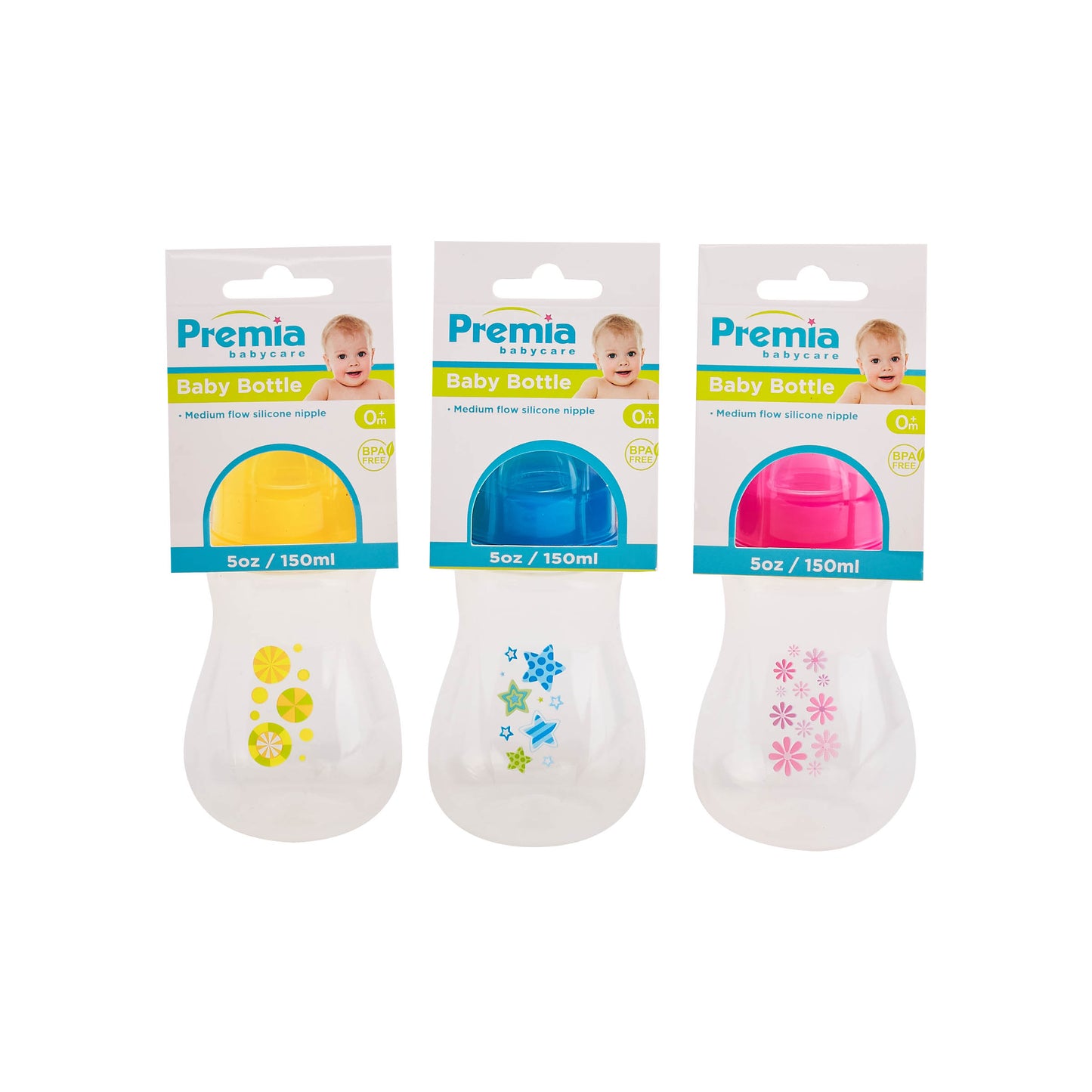 Premia 5oz Baby Bottle C/P 36