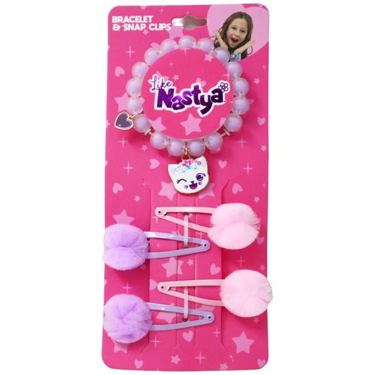Heart Cat Charm Bracelet C/P 288 Inner Bag 36 Nastya