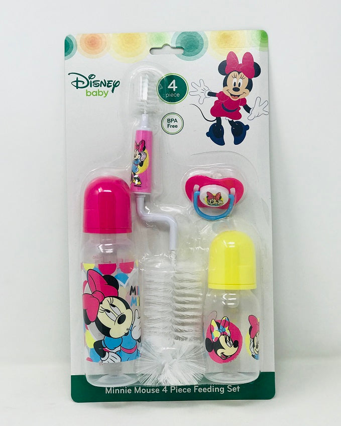 MINNIE 4PC FEEDING SET C/P 24