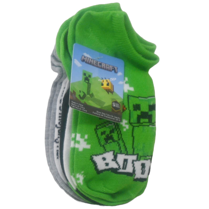 5pk MINECRAFT BOOM NS SOCKS SIZE 6-8 C/P 60
