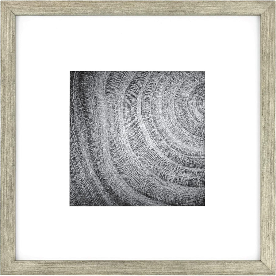 14X14" RUSTIC GRAY WOOD FRAME C/P 1