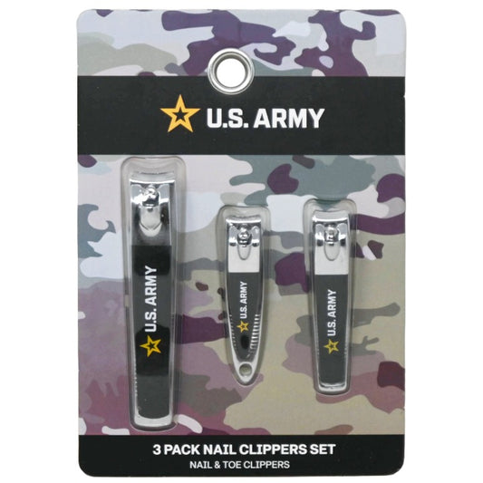 3pc US ARMY NAIL CLIPPER SET C/P 72