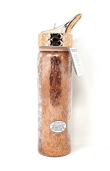 18oz ROSE GOLD LITTLE STICKS GLITTER SMASH INSULATED WATER BOTTLE C/P 36