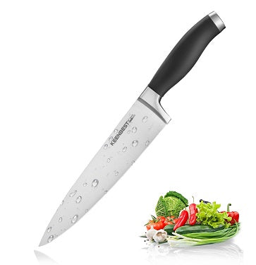 8" KEENBEST BLACK KNIFE C/P 40