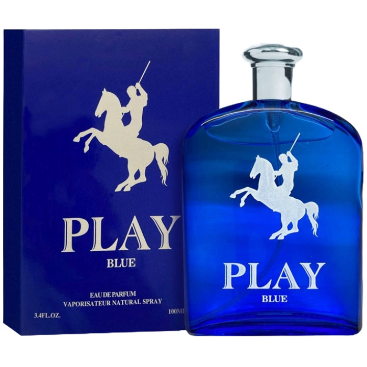 3.4fl.oz PLAY BLUE MEN COLOGNE C/P 48