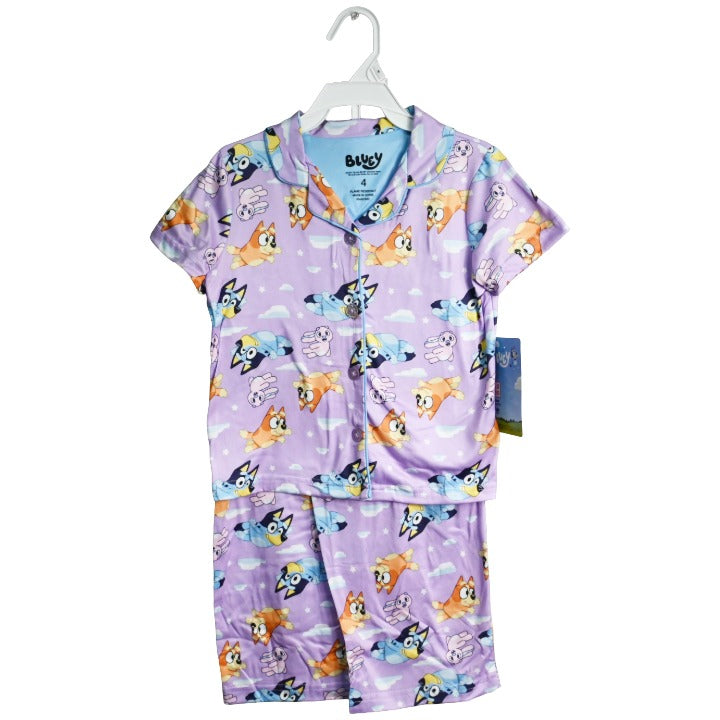 Dream Sz 4,6,8,10 2pc Pajama Set Sleepwear C/P 6 Bluey