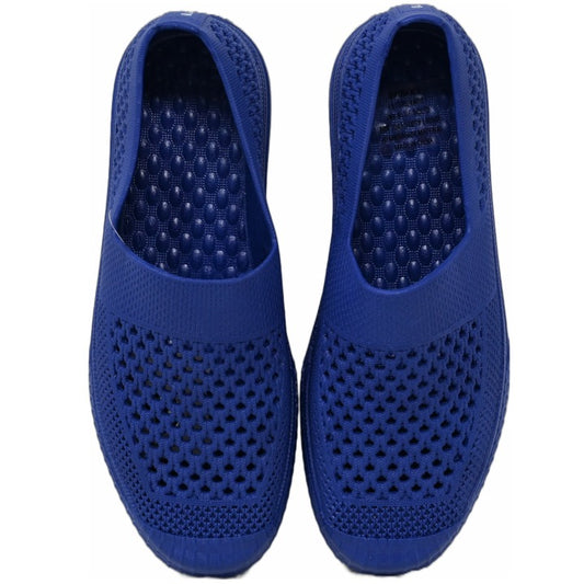 KATIE INK BLUE SOLID WOMEN SHOES ASST SIZE C/P 12