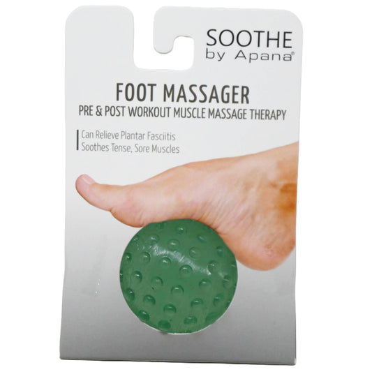 APANA PORCELAIN GREEN FOOT MASSAGER BALL C/P 48
