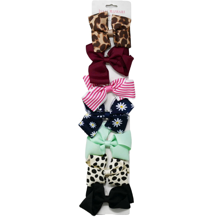 Isaac Mizrahi 7PK BOW CLIPPIES C/P 36