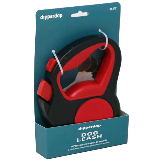 REFLECTIVE 16FT RETRACTABLE LEASH C/P 12