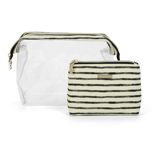 2pc SOPHIA JOY FRAME CLUTCH COSMETIC CASES C/P 12