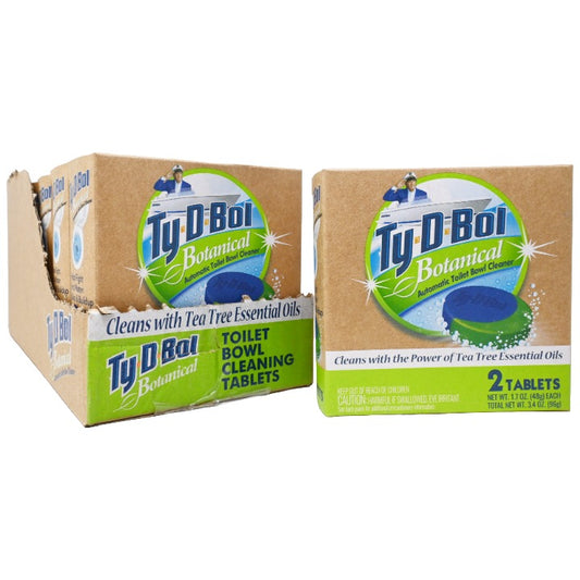 2pk Bot Bowl Cleaner Tabs C/P 6 Ty-D-Bol